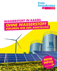 FDP-Fraktion drängt auf Wasserstoffanbindung für Kassel