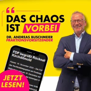 FDP begrüßt Rücknahme des Rechtsabbiegegebots in Kirchditmold​